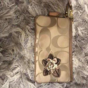 Coach wristlet